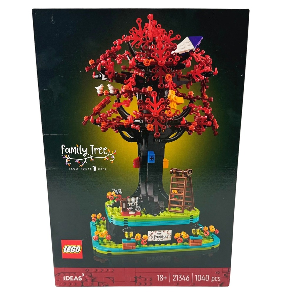 LEGO Ideas Family Tree 21346 Building Set 1040 Pieces New Sealed Stem